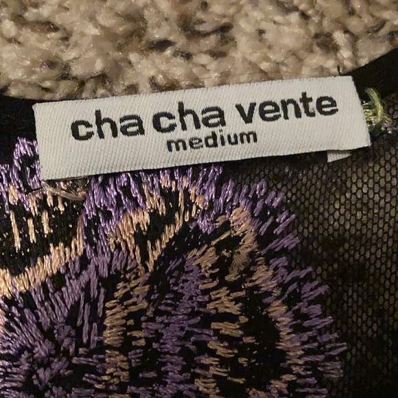 Cha Cha Vente Blouse size M - Picture 2 of 5